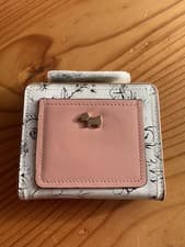 Image of Radley London Leather 'Sketchbook Floral' Small Bifold Purse BNWT