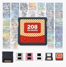 Image of DS Game 208 in 1 Combo Game Cartridge NDS, 2DS, 3DS, NDSI NDSXL (New and Boxed)