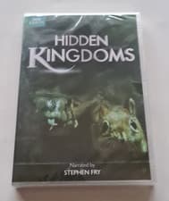 Image of Hidden Kingdoms DVD BBC Earth Documentary Narrated By Stephen Fry - NEW & Sealed