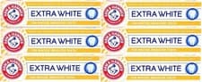 Image of 6 x Arm & Hammer Toothpaste Extra White Care Daily Whitening Toothpaste 125g