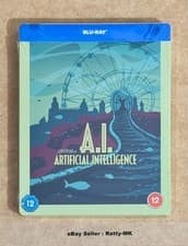 Image of A.I. ARTIFICIAL INTELLIGENCE - (UK) SCI-FI DESTINATION BLU RAY STEELBOOK - NEW