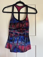 Image of Brand New Nike Electrify Racerback Tankini Swim Top Women’s Small