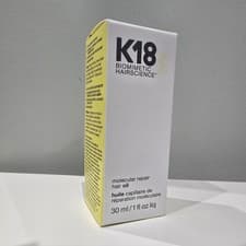 Image of K18 Molecular Repair Hair Oil 30ml - New Sealed Box RRP £65 Genuine Peptide