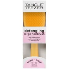 Image of Tangle Teezer The Ultimate Detangler Large Curly Yellow Flower