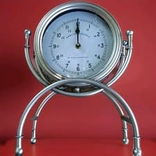 Image of AZ home Metal Wall Clock English Stand #HO60209-1