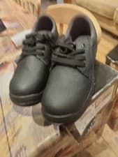 Image of grafters safety shoes black size 9