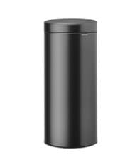 Image of Brabantia Touch Bin 30L Confident Grey Touch Lid Soft-Touch Open Tiny Dented