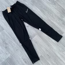 Image of Nike Dri Fit Academy Slim Track Pants Training Bottoms - Black [CW6122-010]
