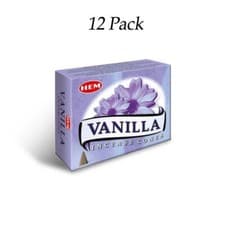 Image of Hem Genuine Incense Cone Joss Mix Scents Dhoop Aromatherapy Insence Cones 12Pack