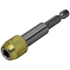 Image of Faithfull Magnetic Stainless Steel Quick-Release Bit Holder