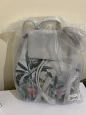 Image of BNWT Ted Baker HHOLLY Pistachio Nylon Backpack, LT-Grey RARE