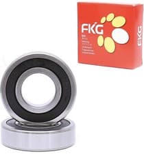 Image of 4 x FKG 6307-2RS 35x80x21mm Deep Groove Ball Bearing Double Rubber Seal Bearings