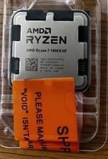 Image of AMD Ryzen 7 7800X3D - CPU Processor AM5 - BrUK Seller . New and Sealed 🇬🇧