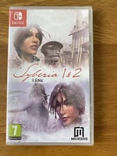 Image of SYBERIA 1 & 2 NINTENDO SWITCH GAME BRAND NEW FACTORY SEALED ADVENTURE GAME PEG 7