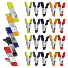 Image of  25pcs Spring Metal Clamps Heavy Duty Small Clamps Clips for Woodworking and