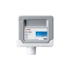 Image of Canon PFI-303C Cyan 330ml Ink Cartridge (2959B001AA)