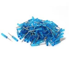 Image of 2mm Tip 45mm Plastic Anti-slip Handle Slotted Flat Head Screwdriver 100pcs