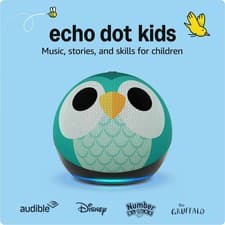 Image of Echo Dot Kids (Newest Gen) | Wi-Fi and Bluetooth Smart Speaker with Alexa | OWL