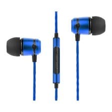 Image of SoundMAGIC - E50C In Ear Isolating Earphones with Mic - Blue     