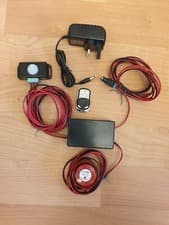 Image of Motion Sensor Alarm 12v/240v security system, remote option.120db siren/Strobe