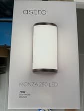 Image of Astro Monza 250 LED Bronze Wall Light