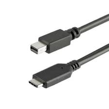 Image of StarTech 1 m (3.3 ft.) USB-C to Mini DisplayPort Cable - 4K 60Hz - Black