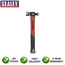 Image of Sealey Premier Ball Pein Hammer with Fibreglass Shaft 24oz BPHG24