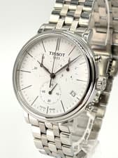Image of TISSOT Carson Premium T122.417.11.011.00 White Dial 41mm