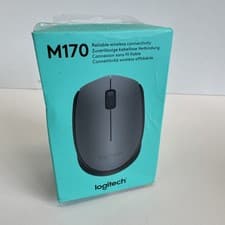 Image of Logitech M170 Wireless Mouse 2.4 GHz with USB Nano Receiver Optical Tracking,