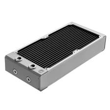 Image of EK-Quantum Surface X280M Dual 140mm Fan Water Cooling Multiport Radiator - White