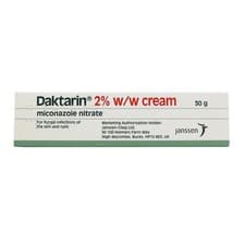Image of Daktarin Cream 2% 30g | Miconazole Antifungal | Fungal Skin Infections