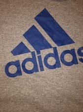 Image of Adidas Mens T shirt Crew Short Sleeve Cotton Gym Casual Training Rare 2XL