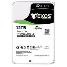 Image of Seagate Exos X16 12TB ST12000NM001G 512e 3.5" SATA Storage Hard Disk Drive