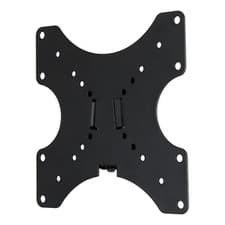 Image of TV & Monitor Wall Bracket, Flat To Wall, Up to 40" & 20kg, Universal VESA, Black