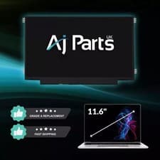 Image of Compatible 11.6" Screen For HP Chromebook 11a-nb0500na Laptop With Side Brackets