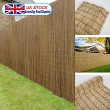 Image of 10/13FT Garden Reed Fencing Cane Screen Fence Long Outdoor Privacy Panels Screen