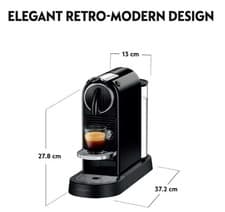 Image of Nespresso Citiz Coffee Machine by De'Longhi for Original Coffee Pods