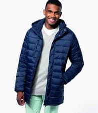Image of Kariban Lightweight Long Padded Parka Jacket KB6128