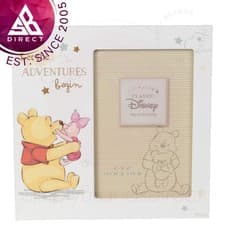 Image of Disney Magical Beginnings MDF 4” x 6” Photo Frame Pooh Adventure│Gift For Baby