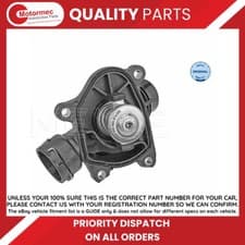Image of MEYLE THERMOSTAT fits BMW 3 5 6 7 X5 X3 E46 E90 E53 E60 E83 M57N, M47N, M47N2