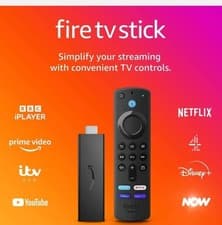 Image of Amazon Fire TV Stick Lite with Alexa Voice Remote - Black (S3L46N)