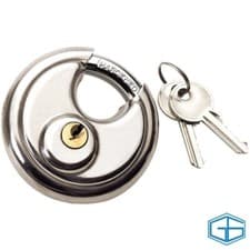 Image of DRAPER 70MM CLOSE SHACKLE STAINLESS STEEL PADLOCK, STOCK NO: 22157