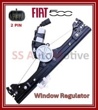 Image of FOR FIAT 500 ABARTH 500 595 695 DRIVER SIDE FRONT RIGHT WINDOW REGULATOR & MOTOR