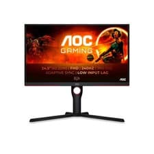 Image of AOC G3 25G3ZM/BK 24.5 inch Full HD VA 0.5 ms FreeSync 240Hz Flat Gaming Monitor