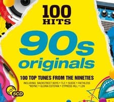 Image of 100 Hits - 90s Originals [Audio CD] Various Artists