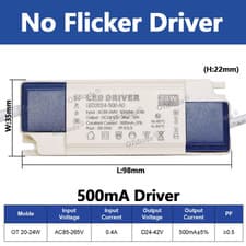 Image of LED Driver Transformer 20W-50W DC24-42V 500Ma 600Ma 700Ma 800Ma 900Ma 1000Ma 120