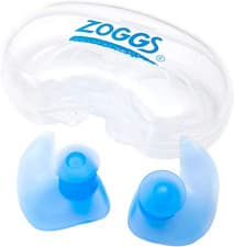Image of Swimming Ear Plugs, Zoggs Aqua Plugz, Reusable Silicone, Waterproof, Comfortabl