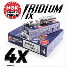 Image of Genuine NGK BKR8EIX Iridium Spark Plug 2668 x4 UK stock
