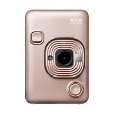 Image of Fujifilm Instax Mini LiPlay Instant Camera Hybrid Blush Gold (16631849)