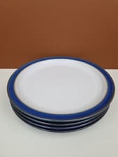 Image of DENBY IMPERIAL BLUE dinner plates cups saucers milk jug sugar bowl **NEW**